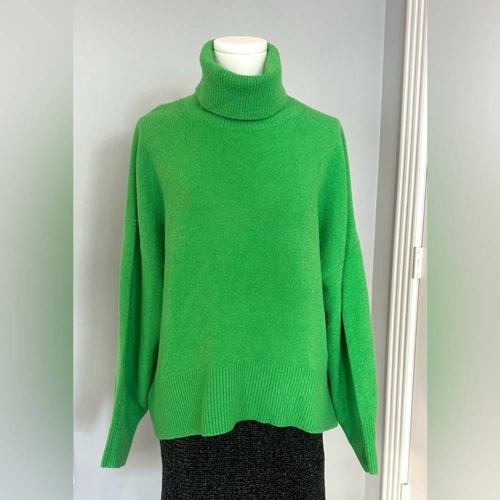 French Connection Oversized Turtleneck Sweater. NWT.  Women’s Size M